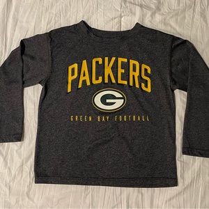 Kids Green Bay Packers long sleeve shirt